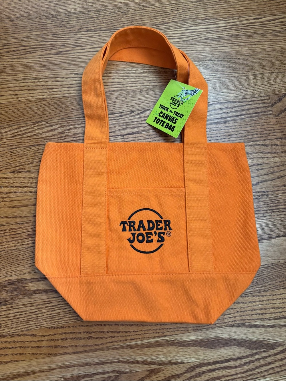Trader Joe’s Limited Edition Orange Mini Tote Bag
